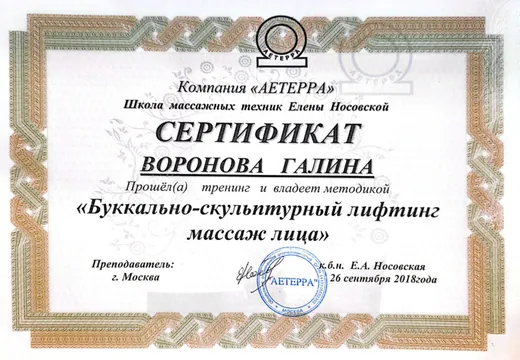 Сертификат 11